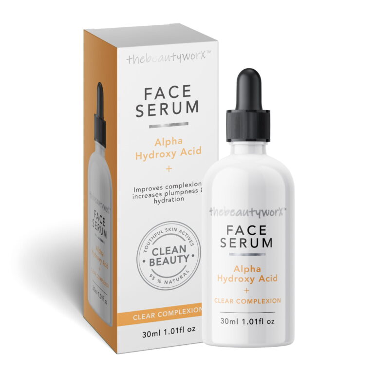 thebeautyworx Alpha Hydroxy Acid + Clear Complexion Serum Beauty