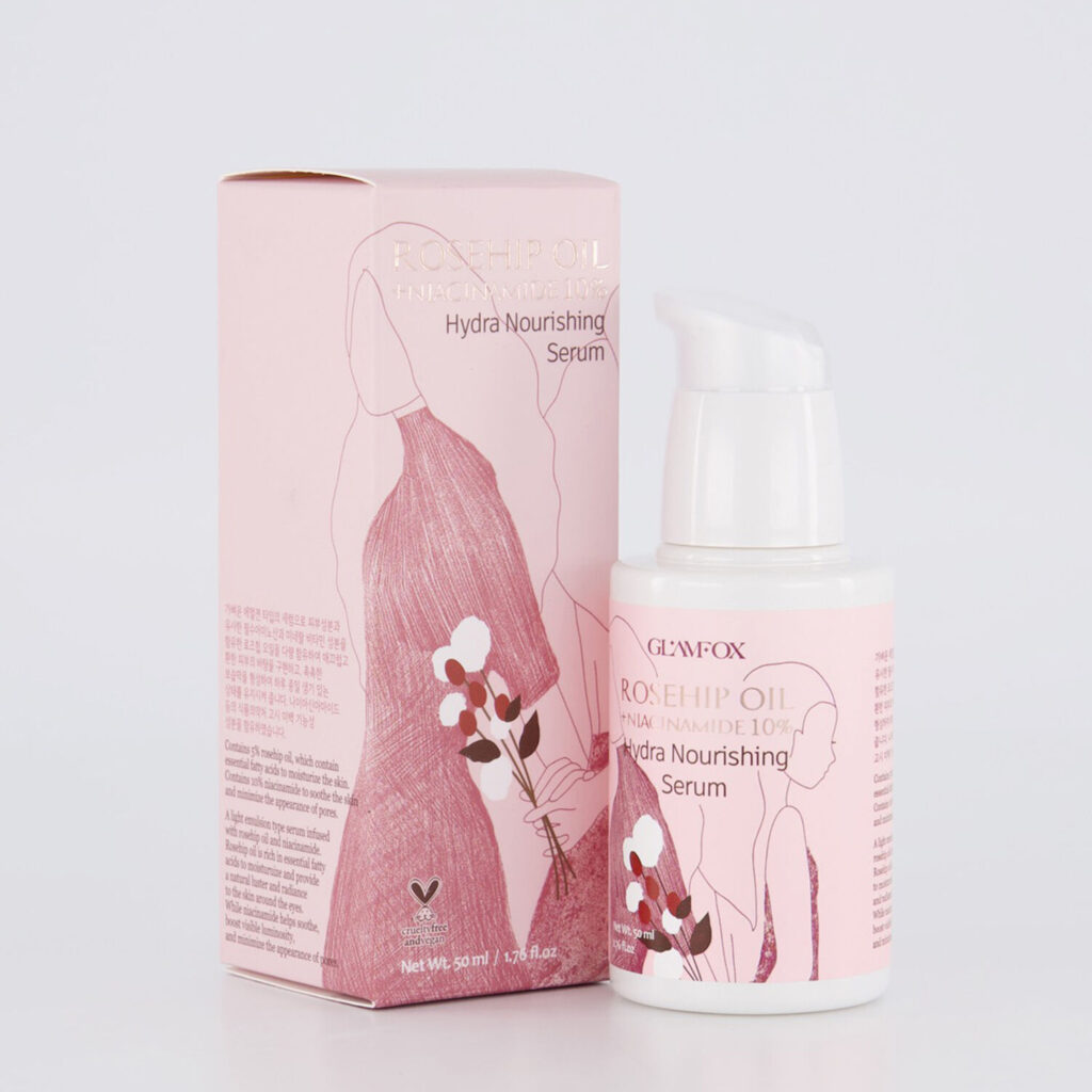 Glamfox Rosehip + Niacinamide 10 Hydra Nourishing Serum Beauty